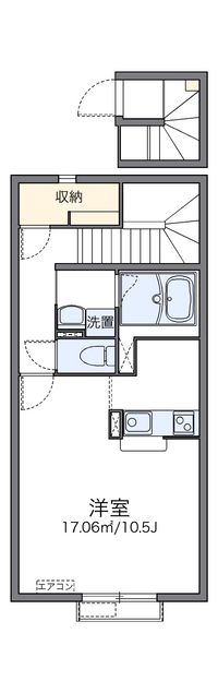 レオネクストコナ＆サンⅡ 間取り図