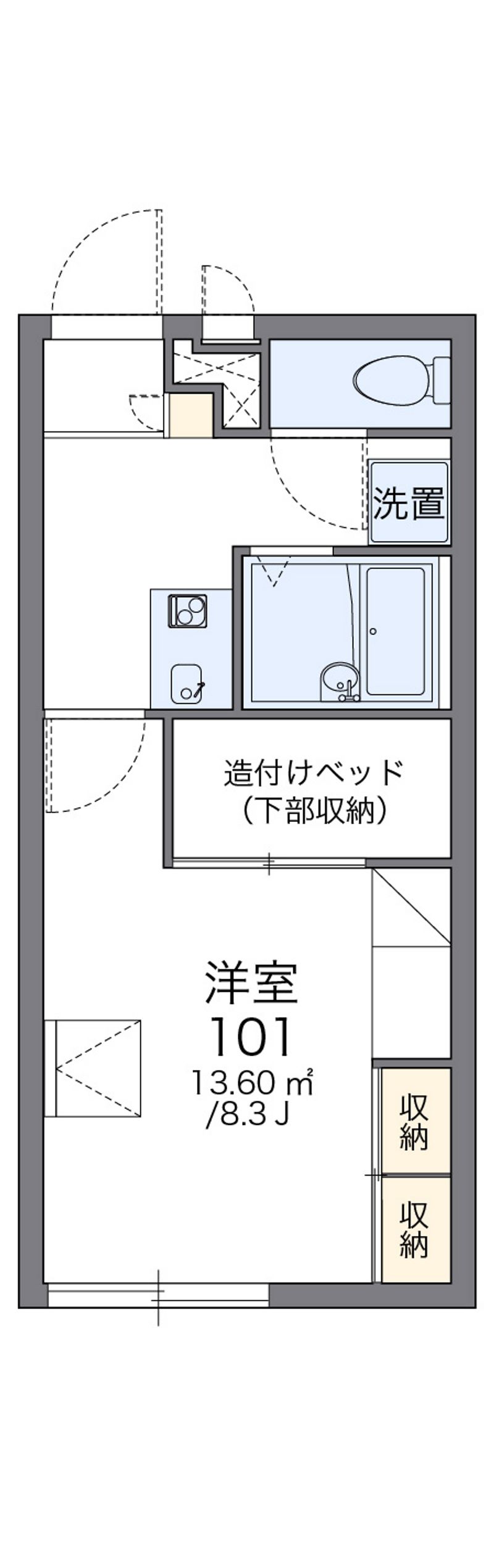 レオパレスＫＳＳ 間取図
