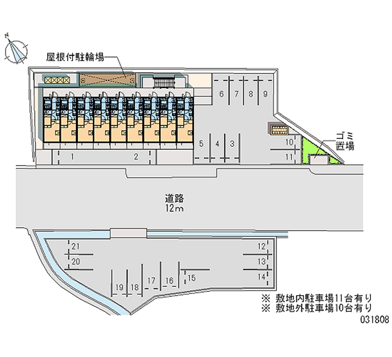 レオパレスＳＥＮＯＵ 月極駐車場