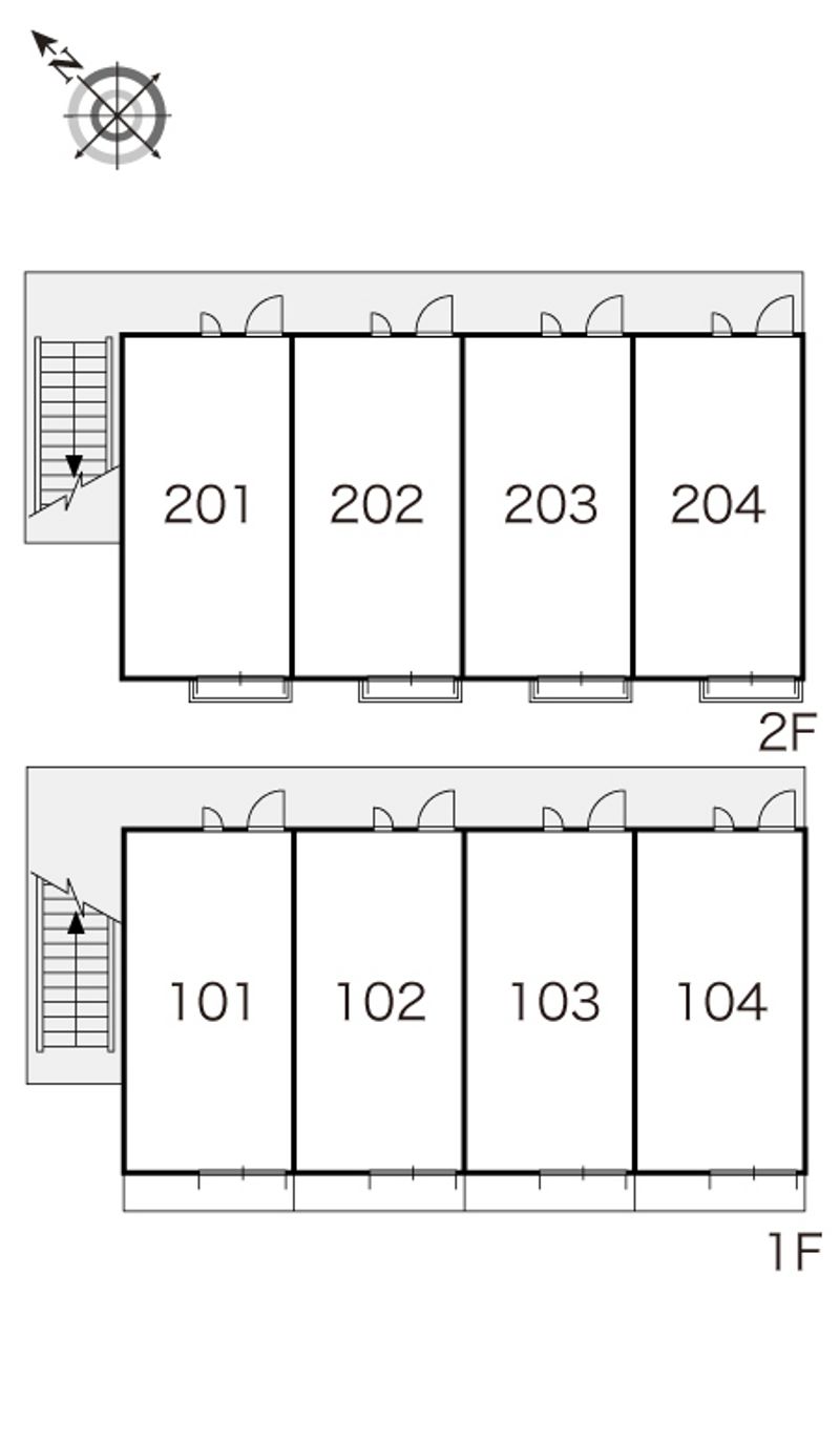 レオパレスＭａｉｓｏｎ清水 間取配置図