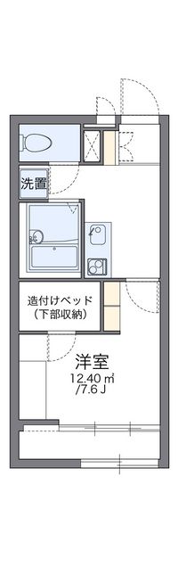 レオパレスヴェルヴェデーレ 間取り図