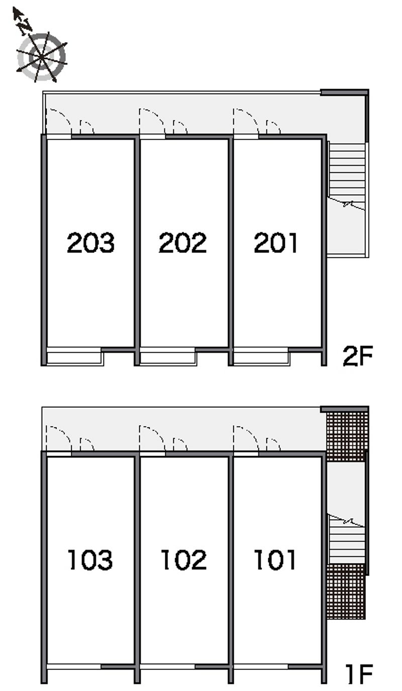 LEONEXT Konan Uehara II 户型布局图