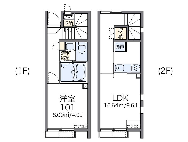 レオネクストファミリア白山 間取図