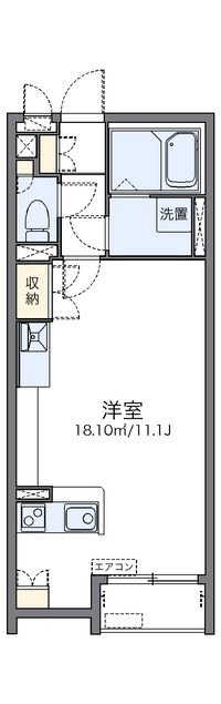 レオネクストリバーサイドⅠ 間取り図