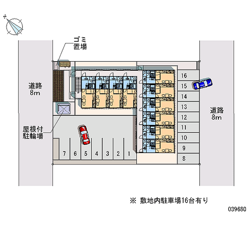 39680 Monthly parking lot