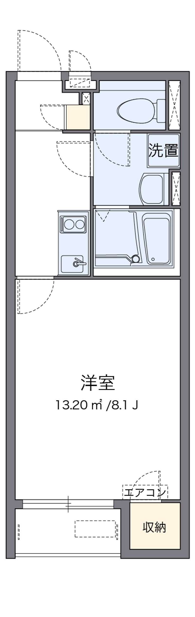 クレイノヴィオーラ 間取図