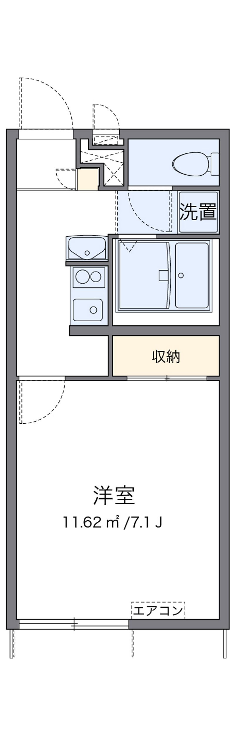 レオパレスＳＰＡ 間取図