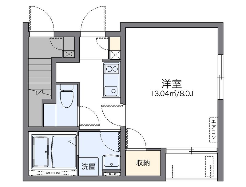 レオネクスト川西 間取図