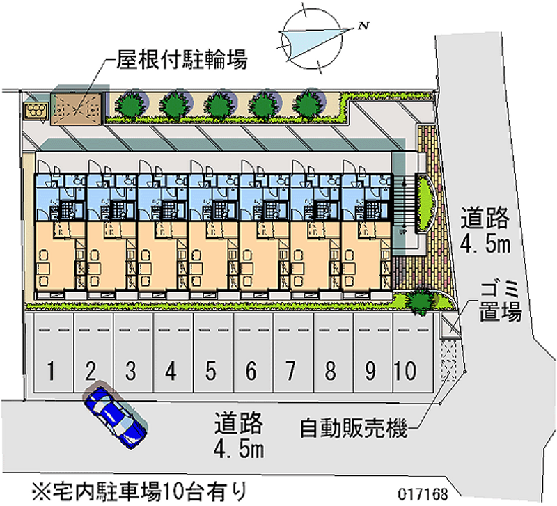 17168 Monthly parking lot