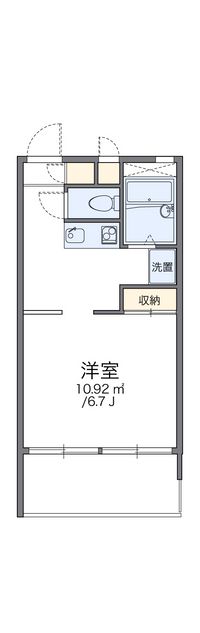 レオパレスＳＵＺＡＫＩ 間取り図