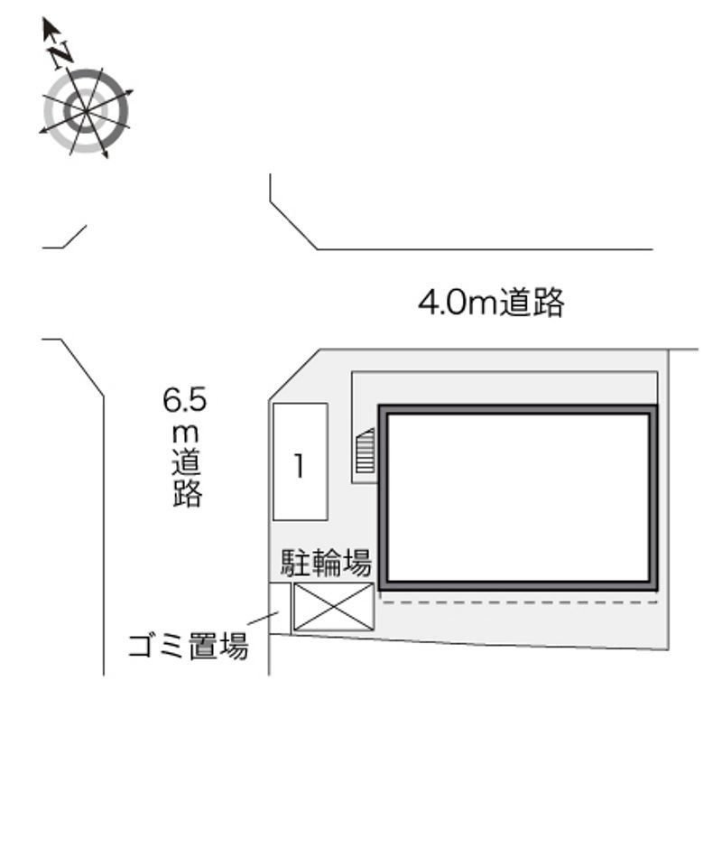 レオパレス都丘 配置図