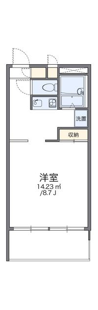 レオパレスカサグランデ 間取り図