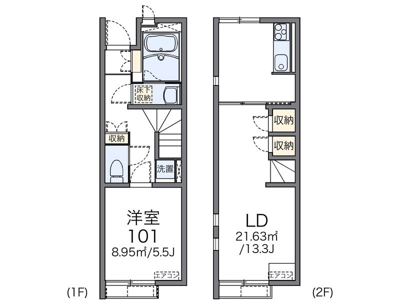 レオネクスト秋桜 間取図