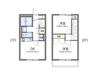 レオパレスローザンヌⅢ 間取り図