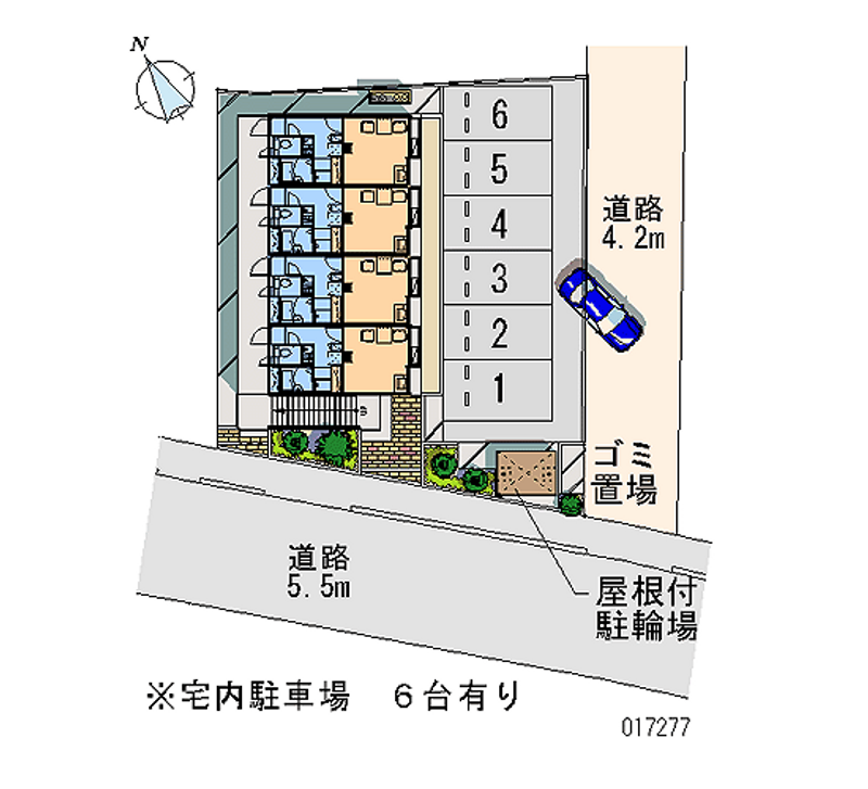 17277月租停車場