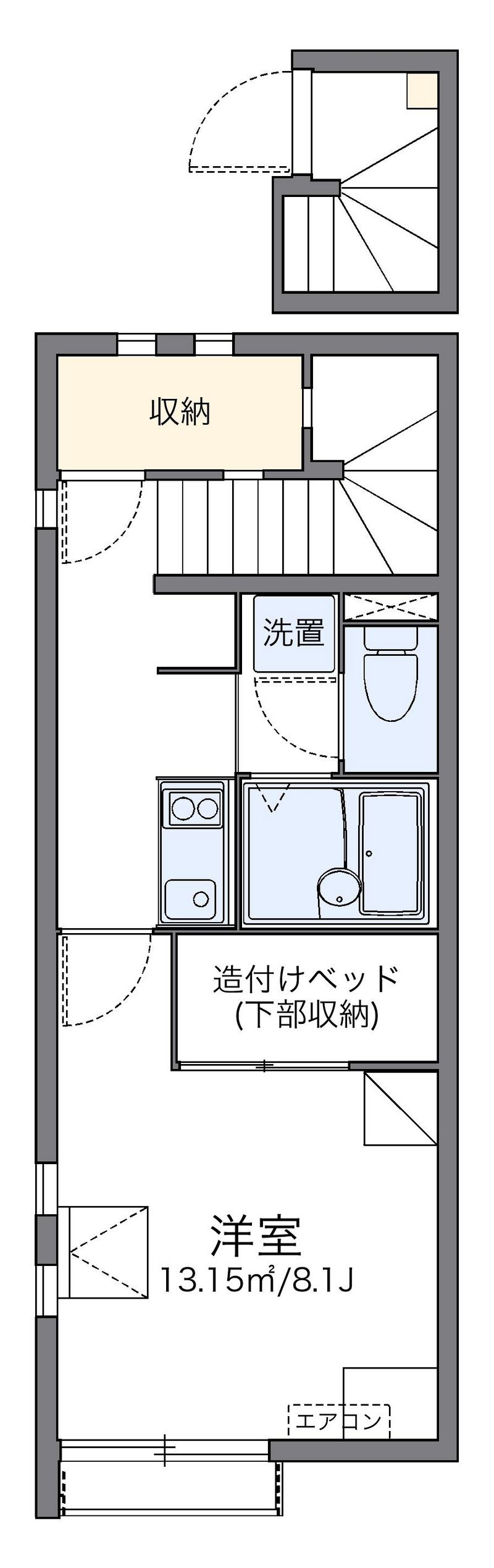 レオネクストＳｎｏｗＤｒｏｐ 間取図