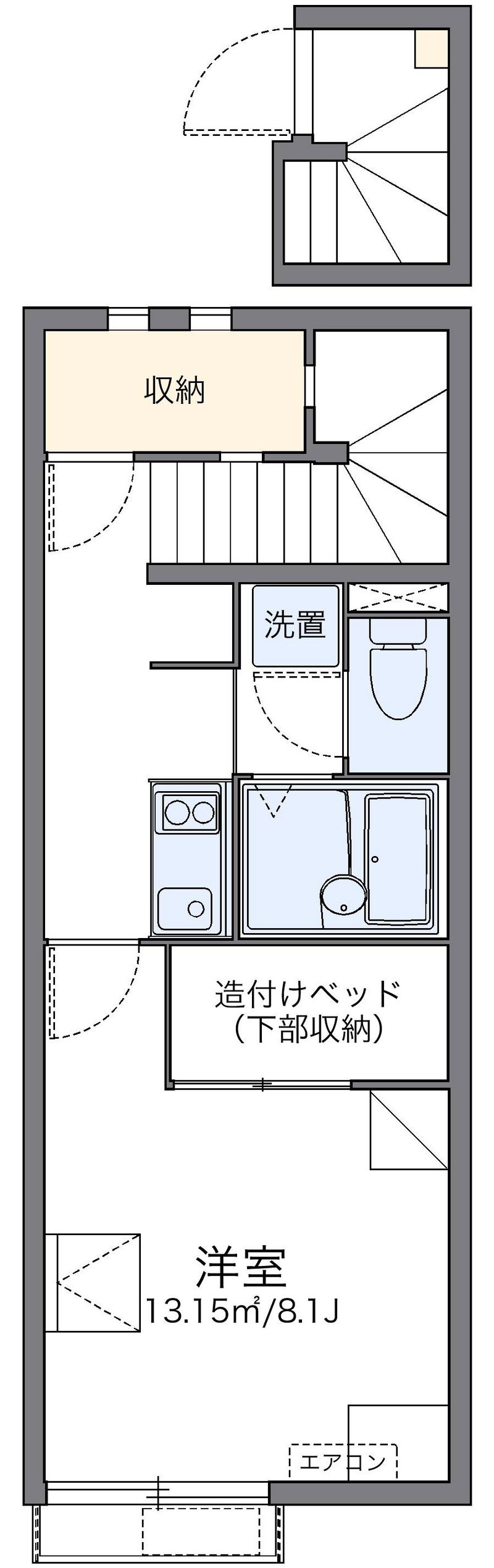 レオネクストみどうたうん　２１ 間取図
