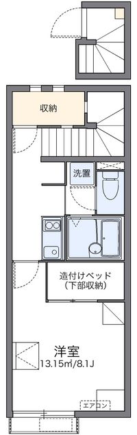 レオネクストみどうたうん　２１ 間取り図