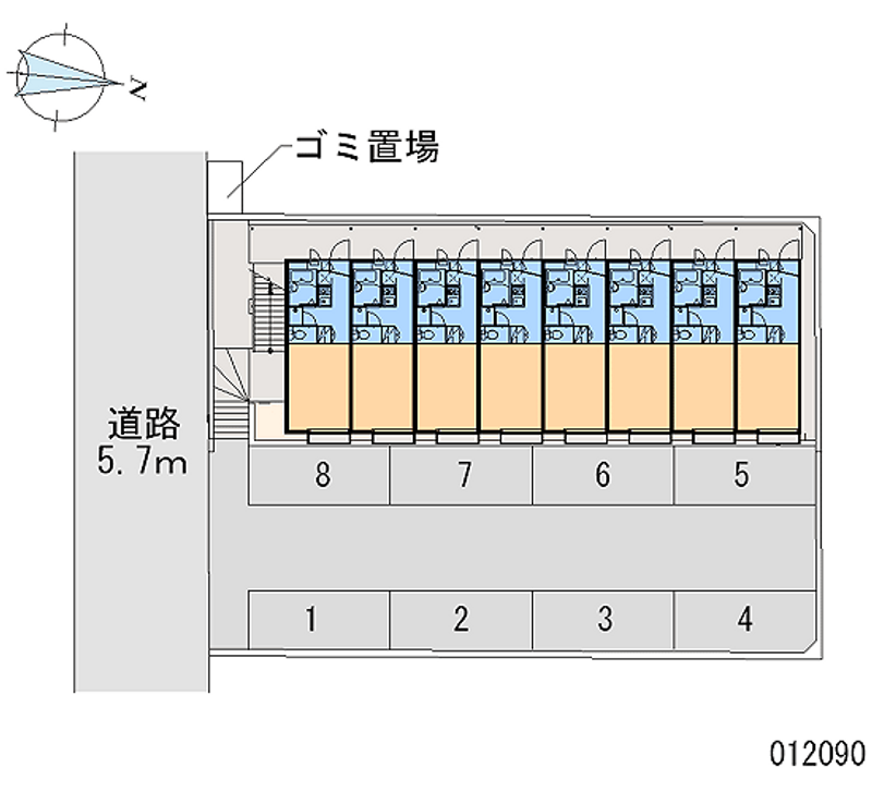 12090 Monthly parking lot