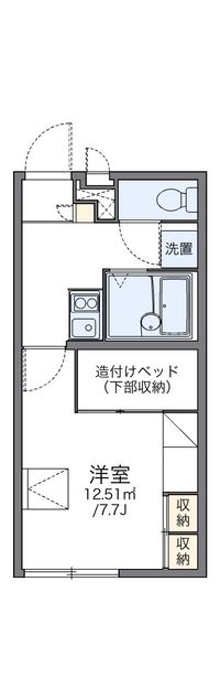 レオパレスＳＫＹ　Ｄｒｅａｍ 間取り図