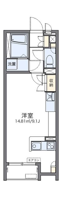 レオネクストアミティエ 間取り図