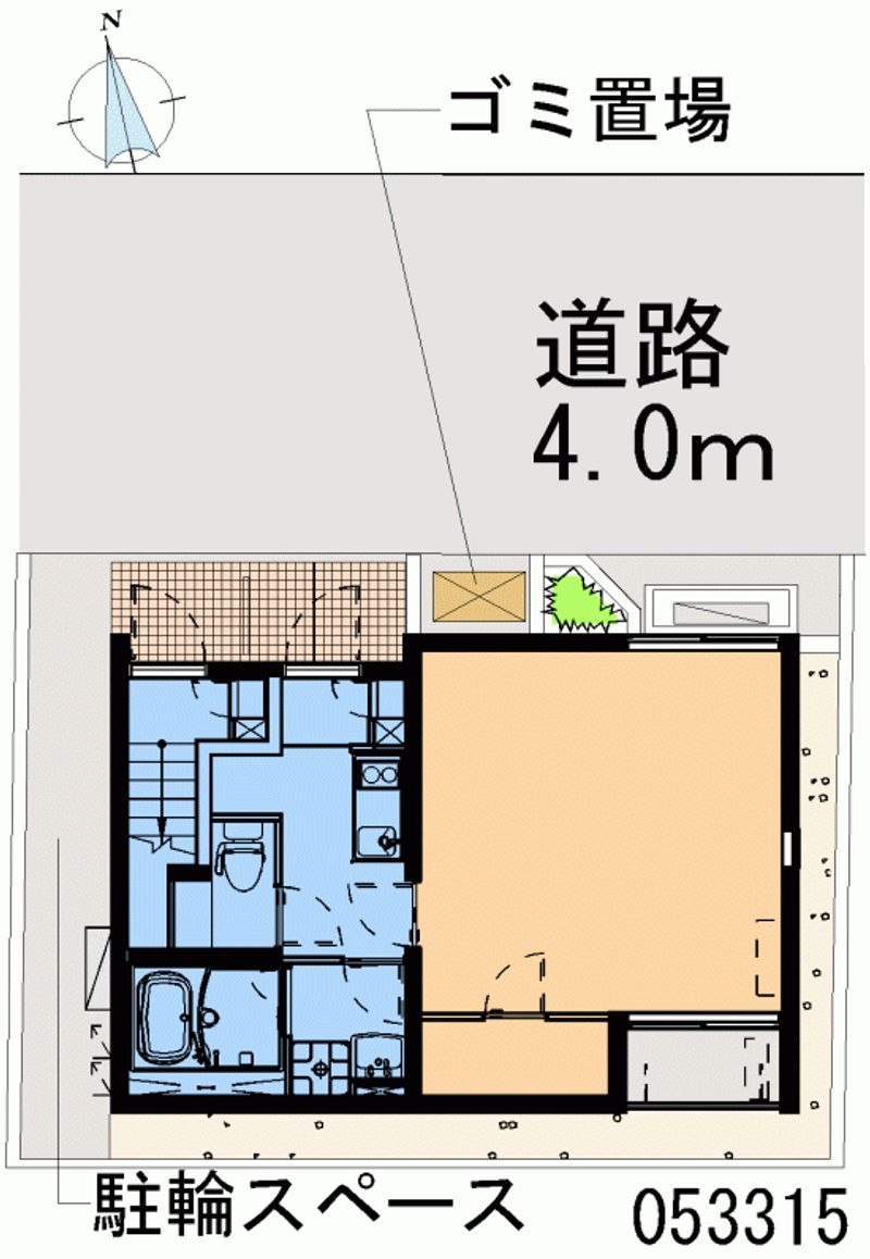レオネクストフィオーレ奥戸 区画図
