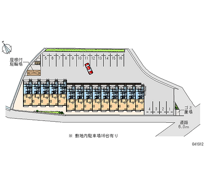 41912 Monthly parking lot