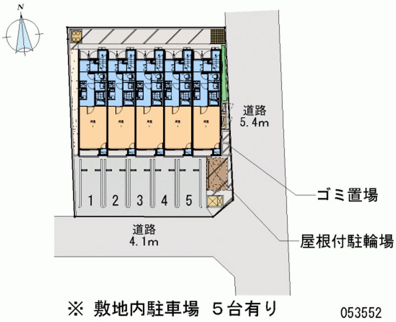 レオネクストかすみ町 月極駐車場