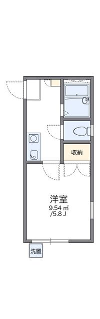 レオパレス中野第６ 間取り図