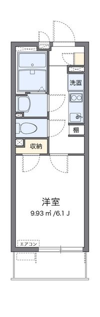 クレイノリヴェール西寺尾 間取り図