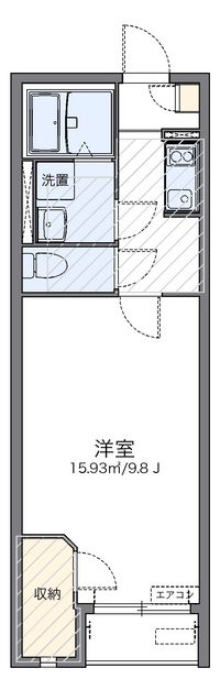 レオネクスト冨貴ヶ丘Ⅱ 間取り図