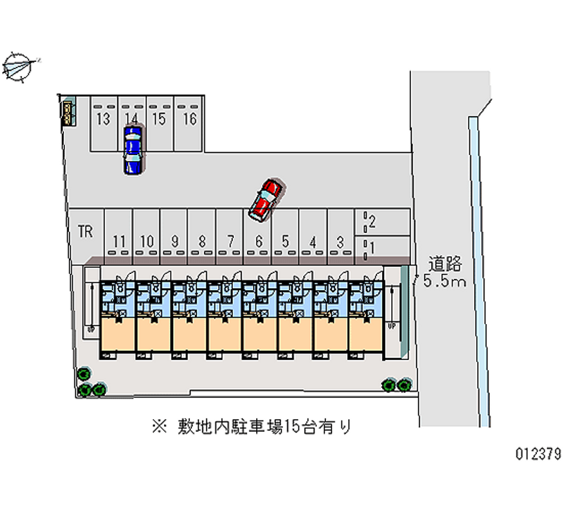 12379 Monthly parking lot