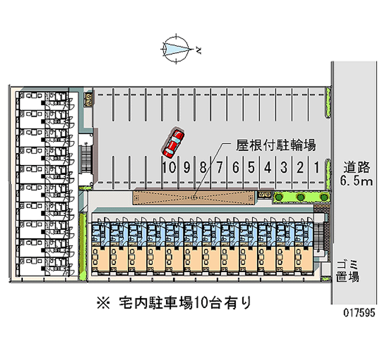 レオパレスＡＬＴＡⅣ 月極駐車場