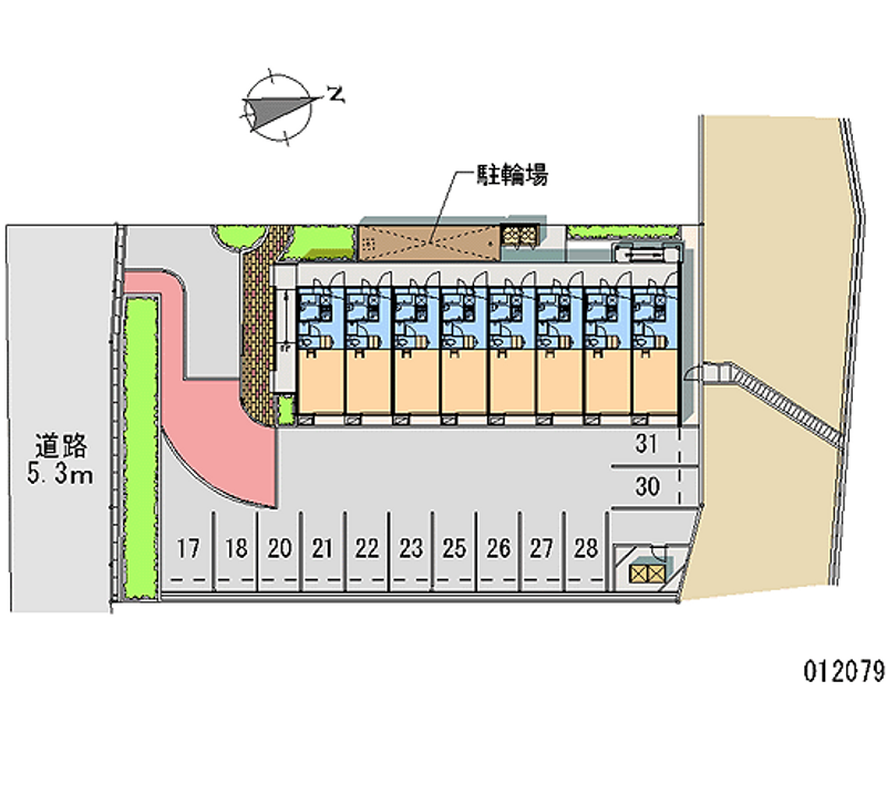 12079月租停車場