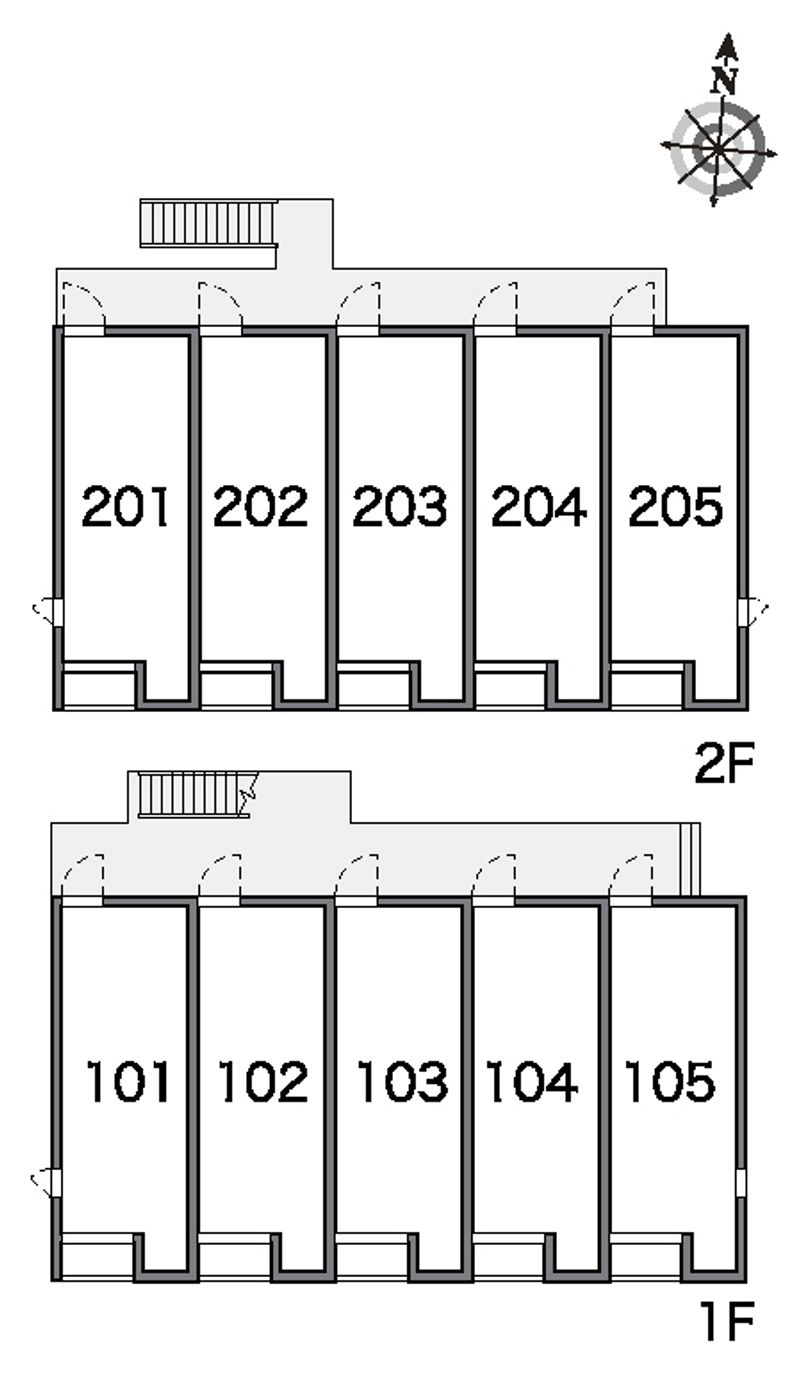 レオネクストメゾンエトワール 間取配置図