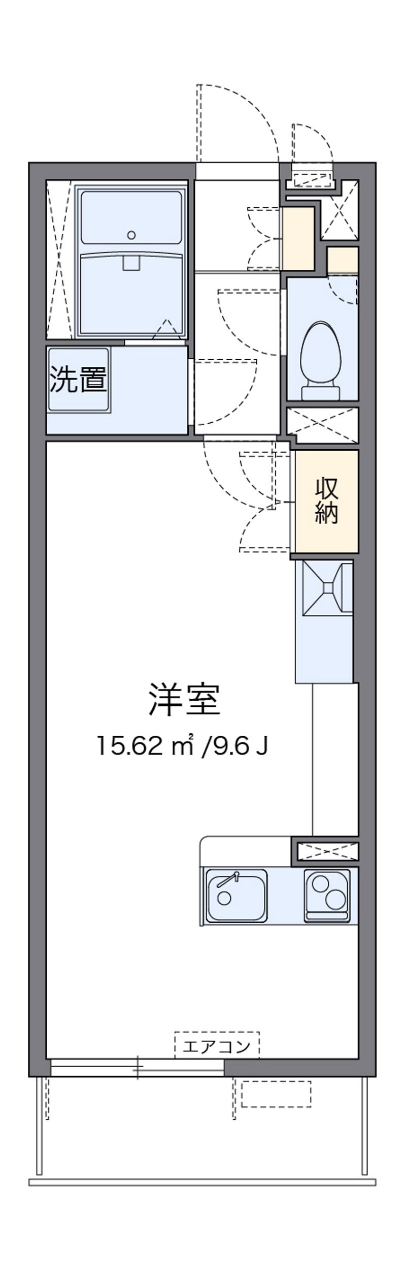 ミランダグレイス南手城 間取図