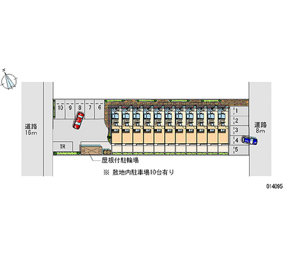 14095 Monthly parking lot