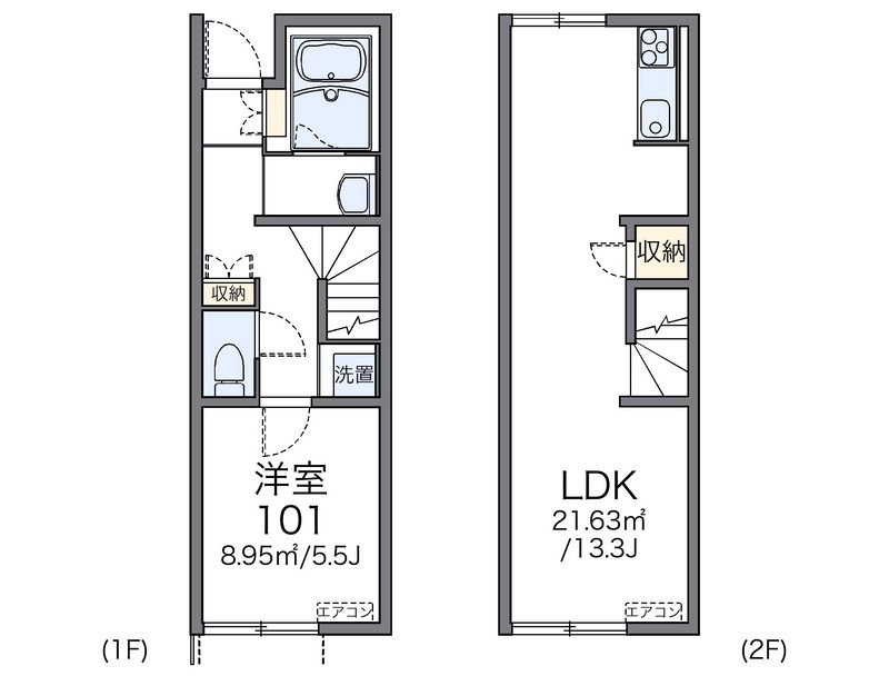 レオネクストはなんどう 間取図
