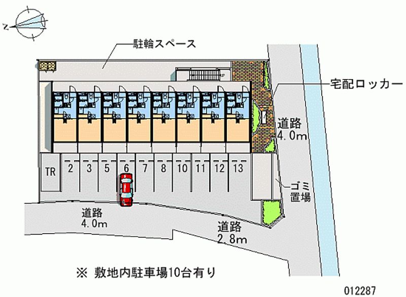 レオパレスヴィラ 月極駐車場