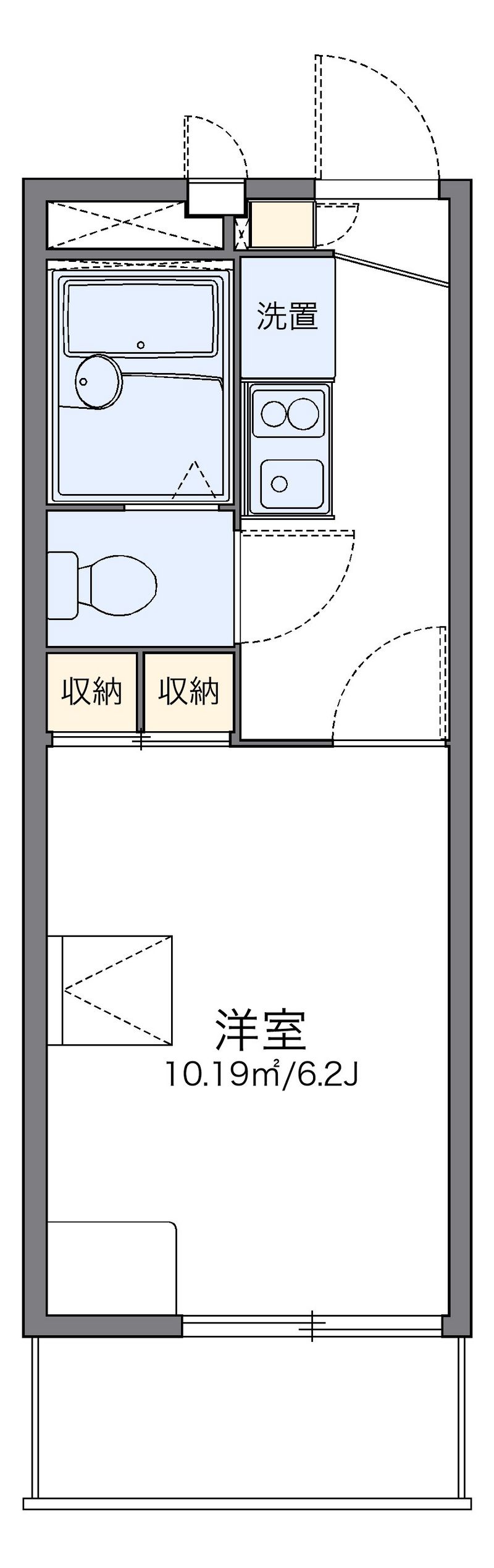 レオパレスＭＡＲＵＫＡ 間取図