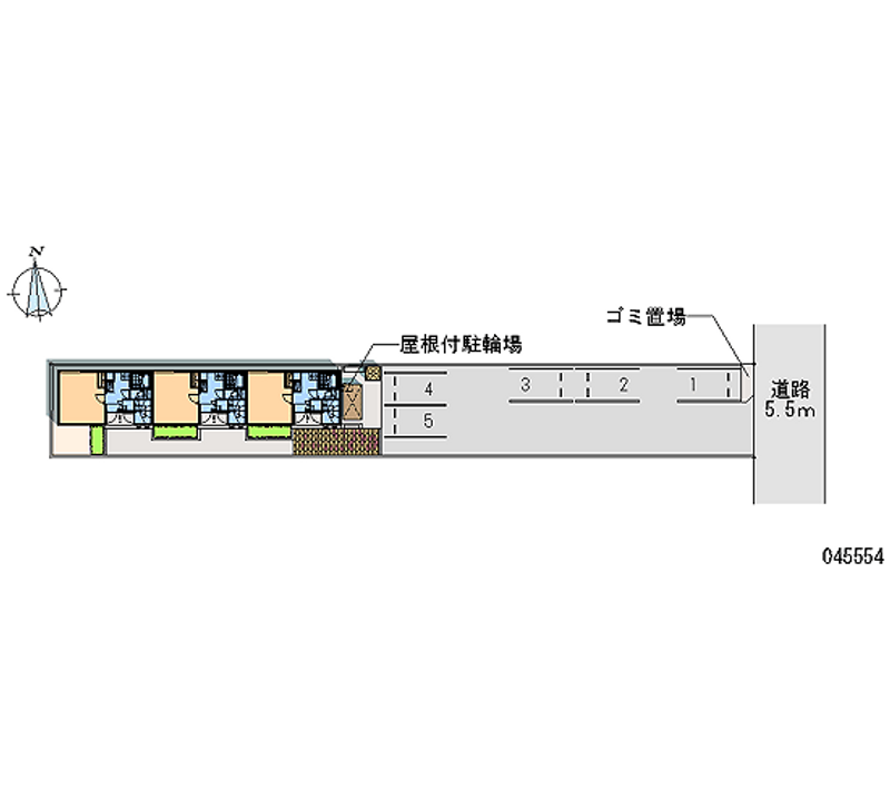 45554 bãi đậu xe hàng tháng