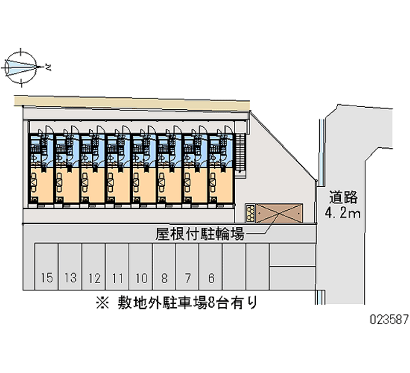 23587 bãi đậu xe hàng tháng