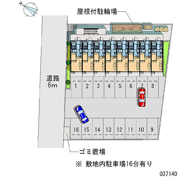 37140 Monthly parking lot