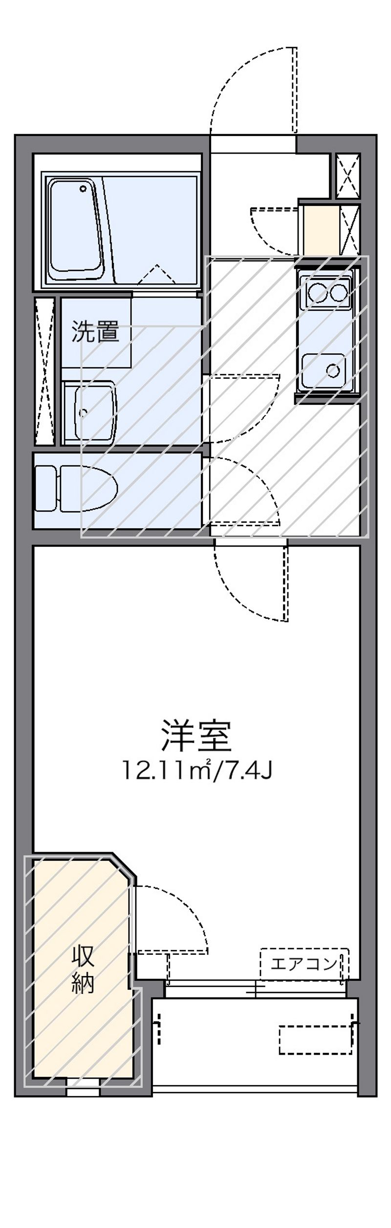 レオネクストルーナ　ピエーナ 間取図