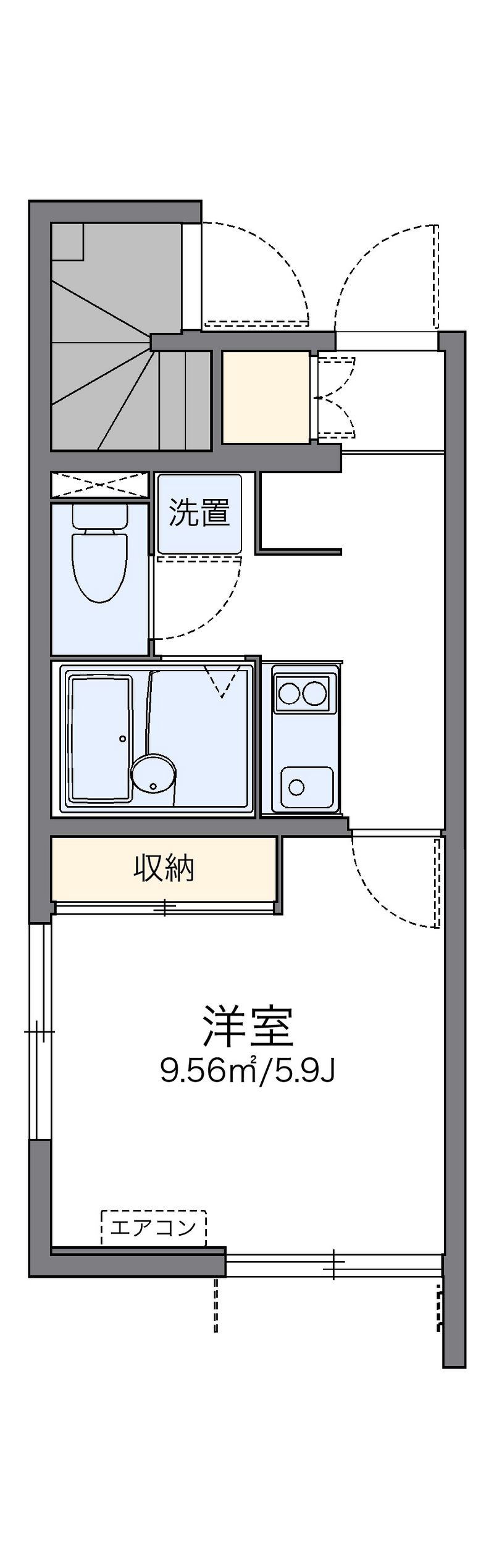 レオネクストウィステリア 間取図