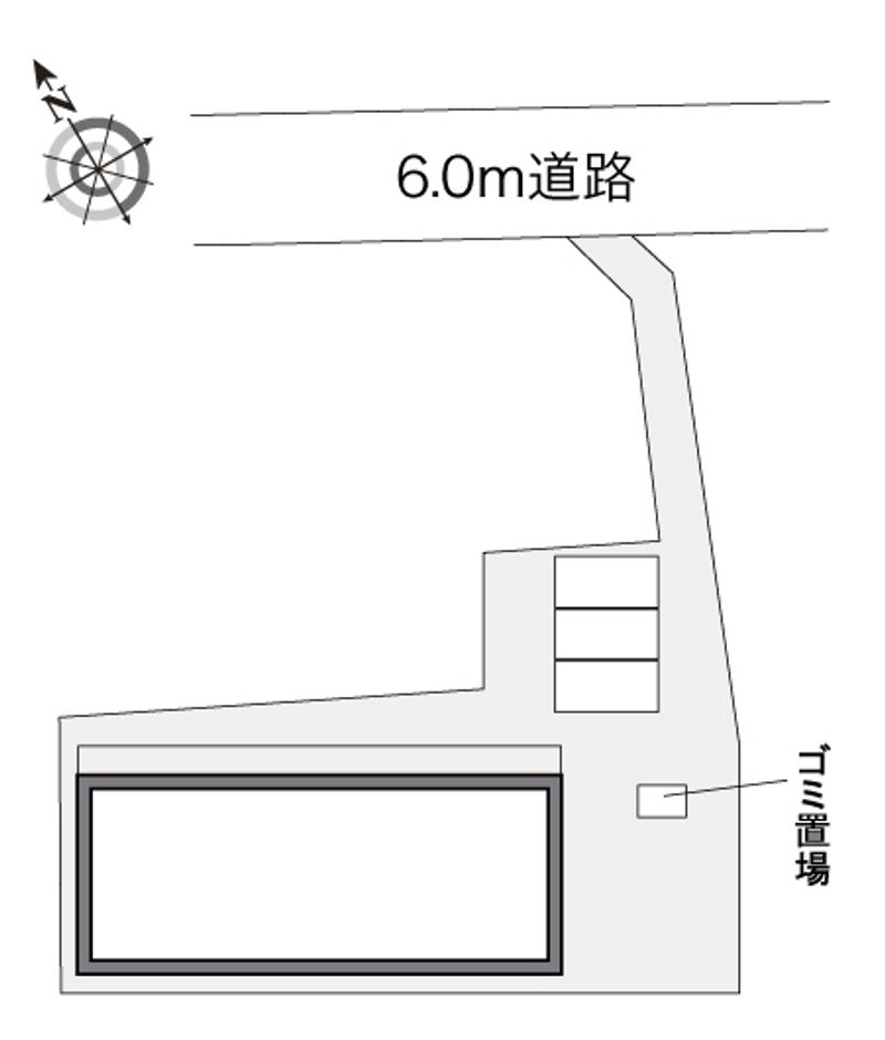 レオパレスウエストグリーンリバー 配置図