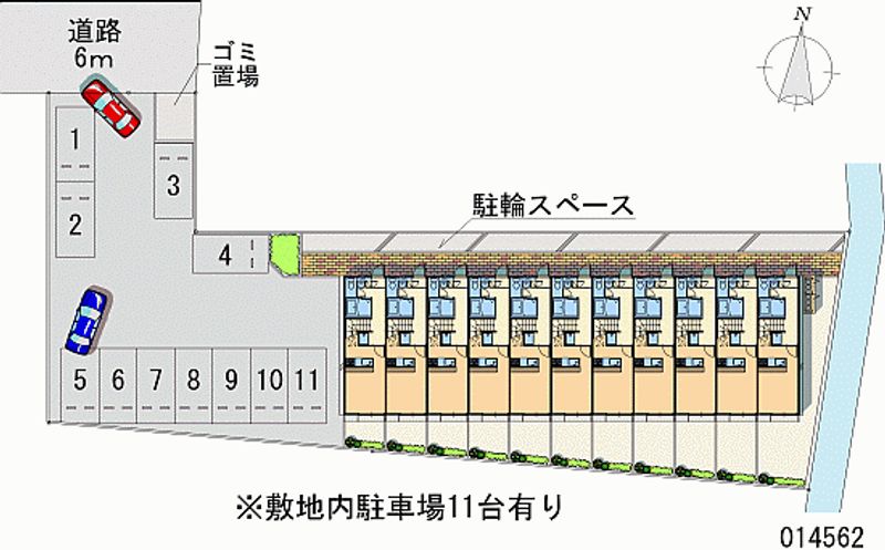 レオパレスみなみ 月極駐車場