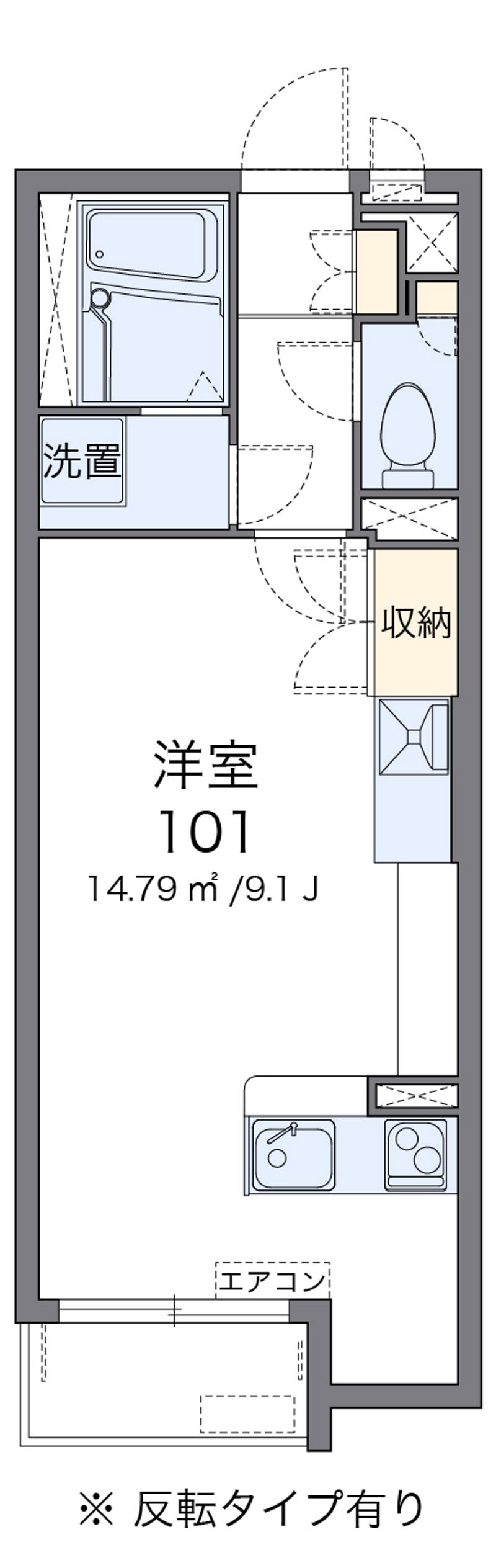 ミランダＴ＆Ｋ 間取図
