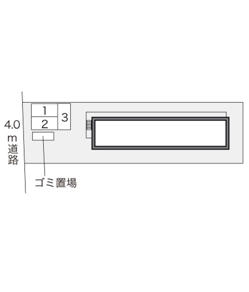 レオパレスサカエ 配置図