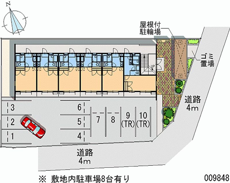 レオパレスＧｒａｎｄＣｈａｒｉｏｔ 月極駐車場